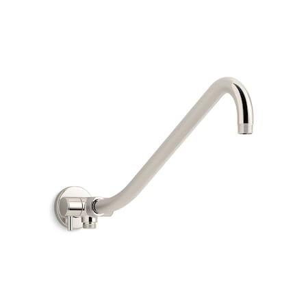 Gooseneck Rainhead Arm With 2-Way Diverter